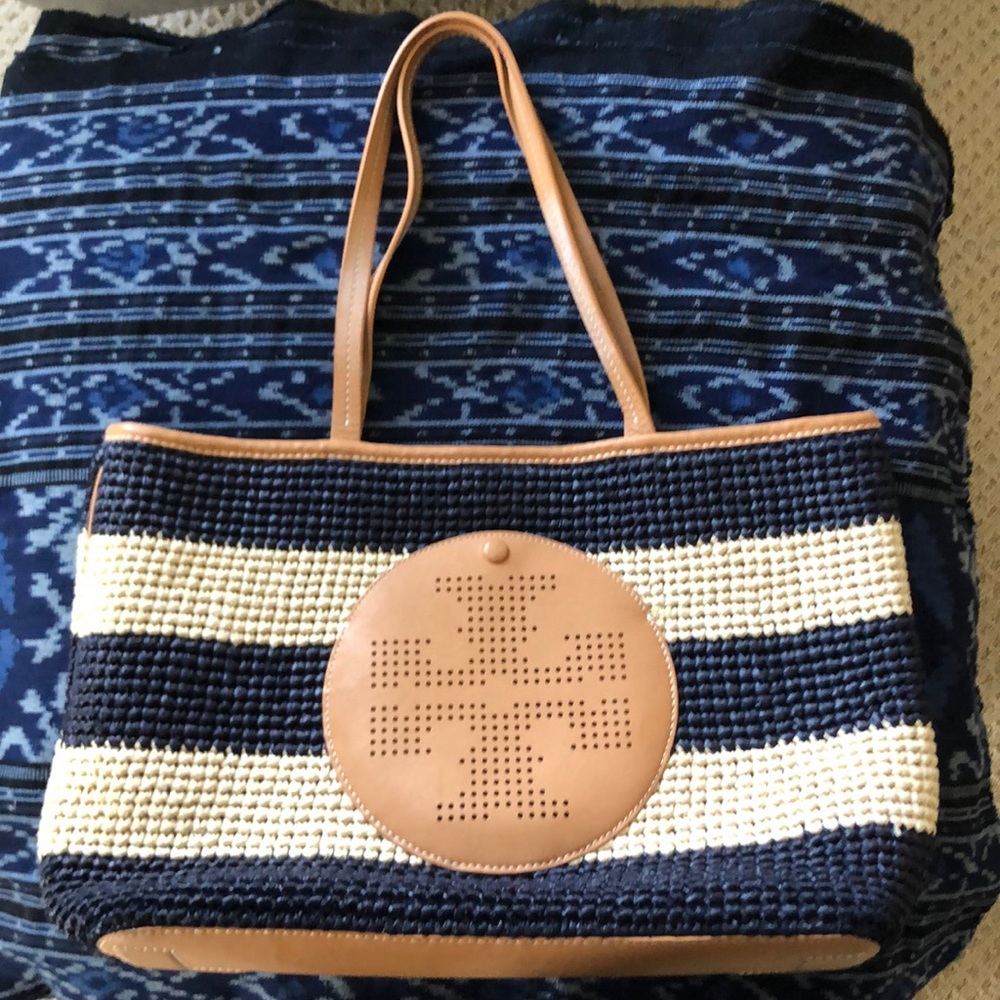 Tory Burch woven bag